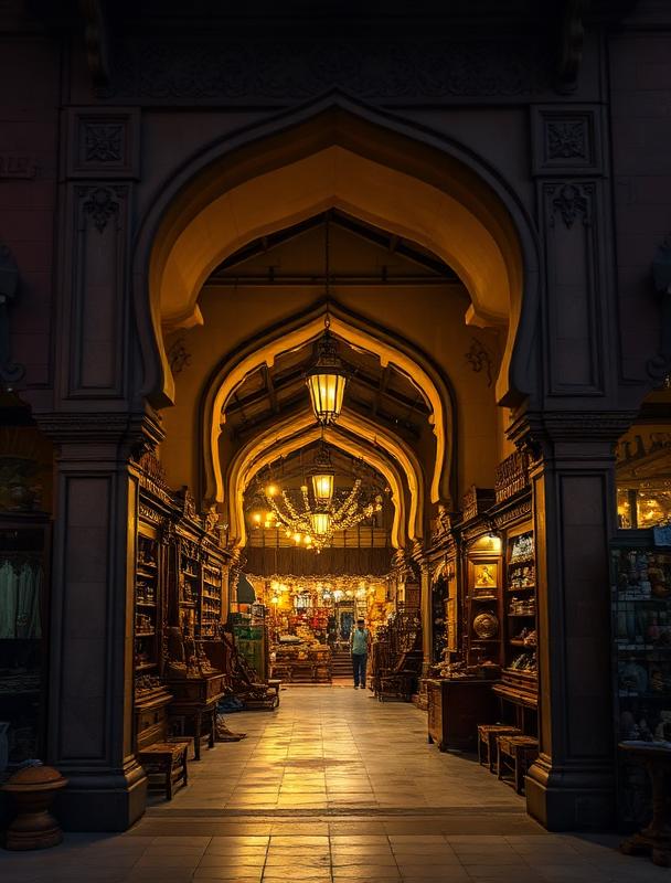 Nakkhas market in Lucknow